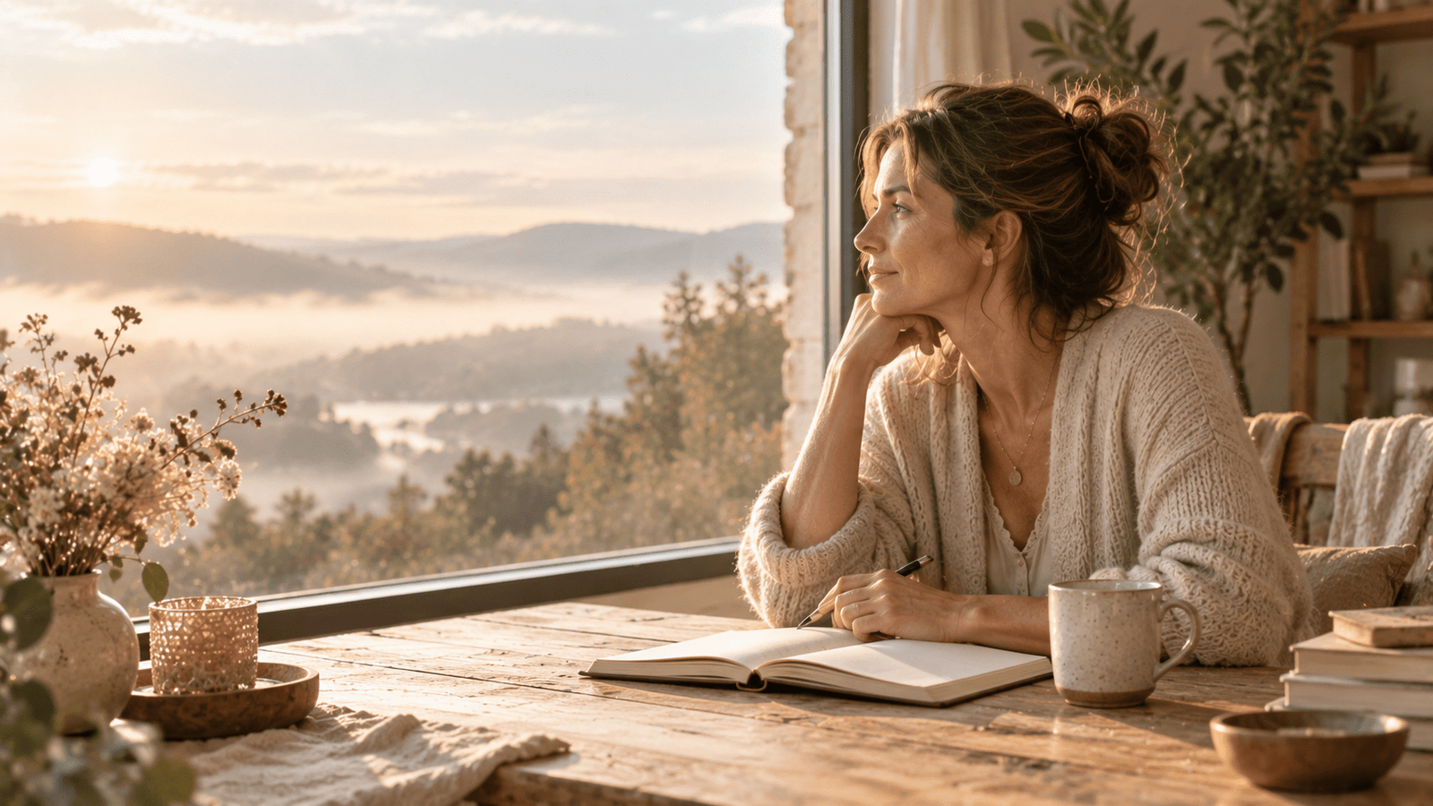 Réflexion paisible au bord de la fenêtre Comment savoir ce que l’on veut vraiment ?